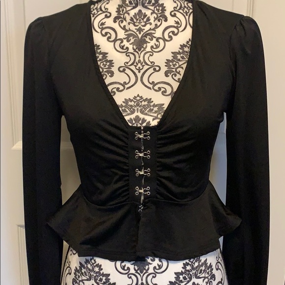 L.A. Hearts Long Sleeve Blouse - Picture 14 of 16